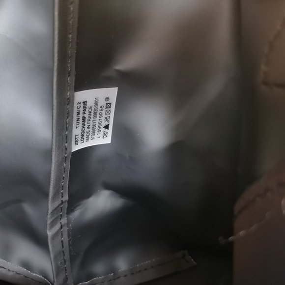 Longchamp Lepliage Black Nylon Backpack Bag - Picture 7 of 8